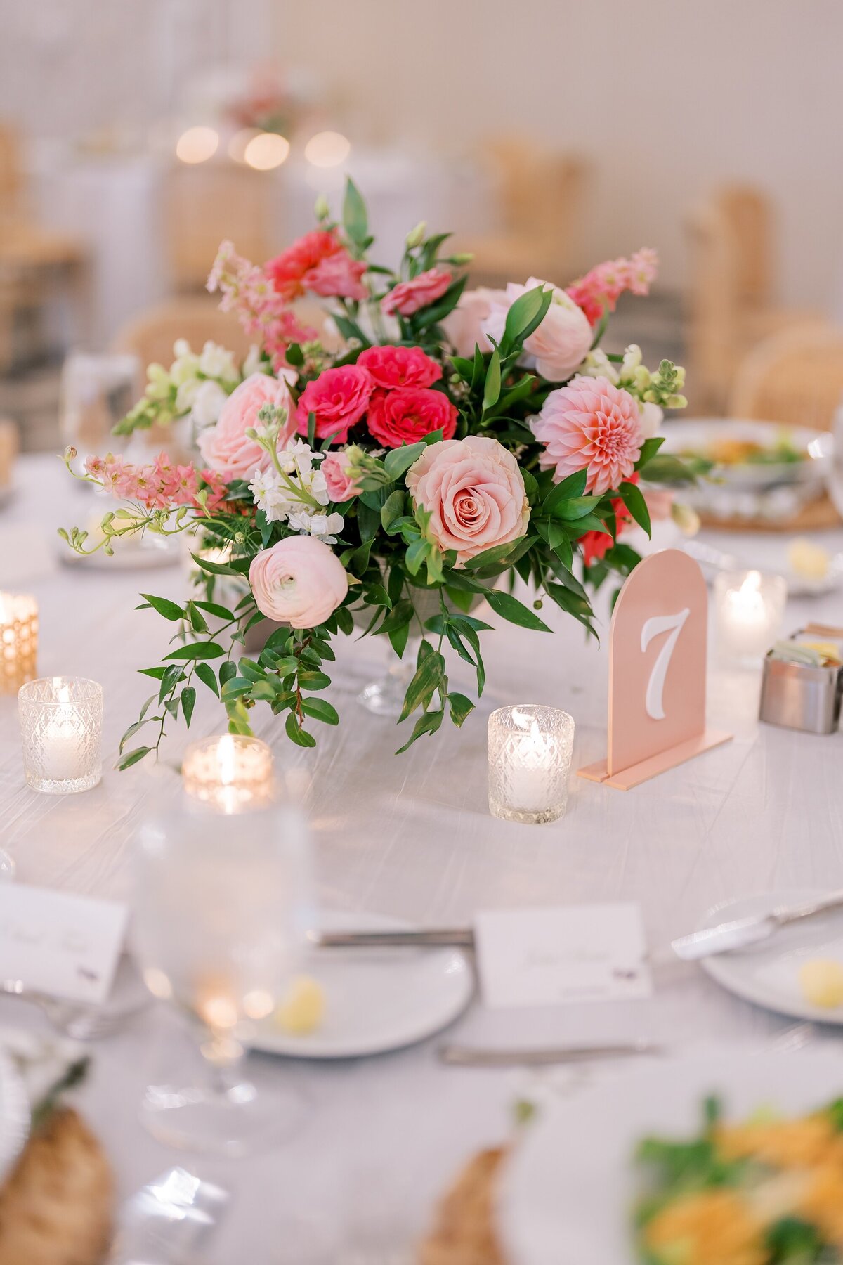 Beaufort Hotel Pink Wedding Riley and Eric Brittanie Raquel Events
