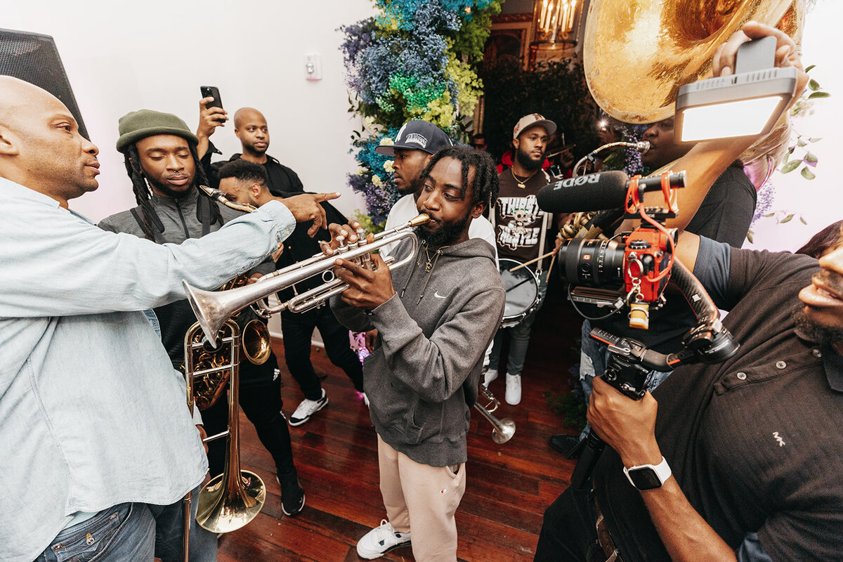 man-who-plays-the-trumpet-at-a-birthday-party