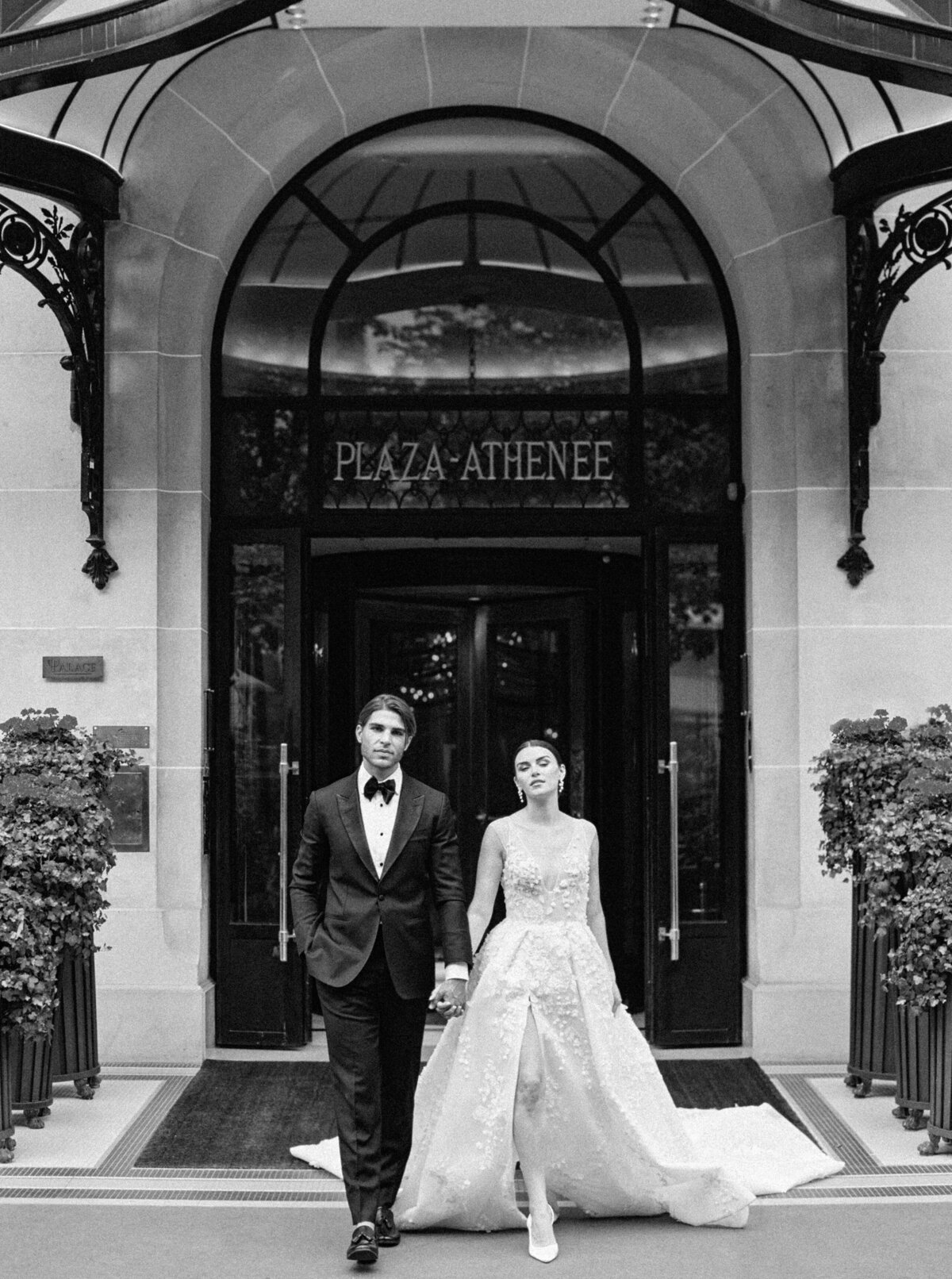 Plaza Athenee Paris Wedding - Janna Brown Photography