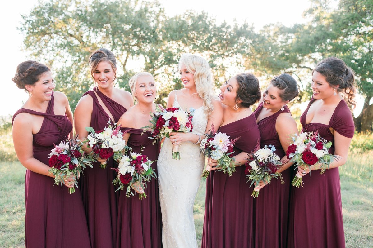 lulus bridesmaid dresses burgundy