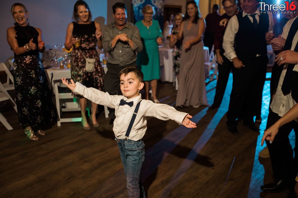 Little Boy commands the dance floor