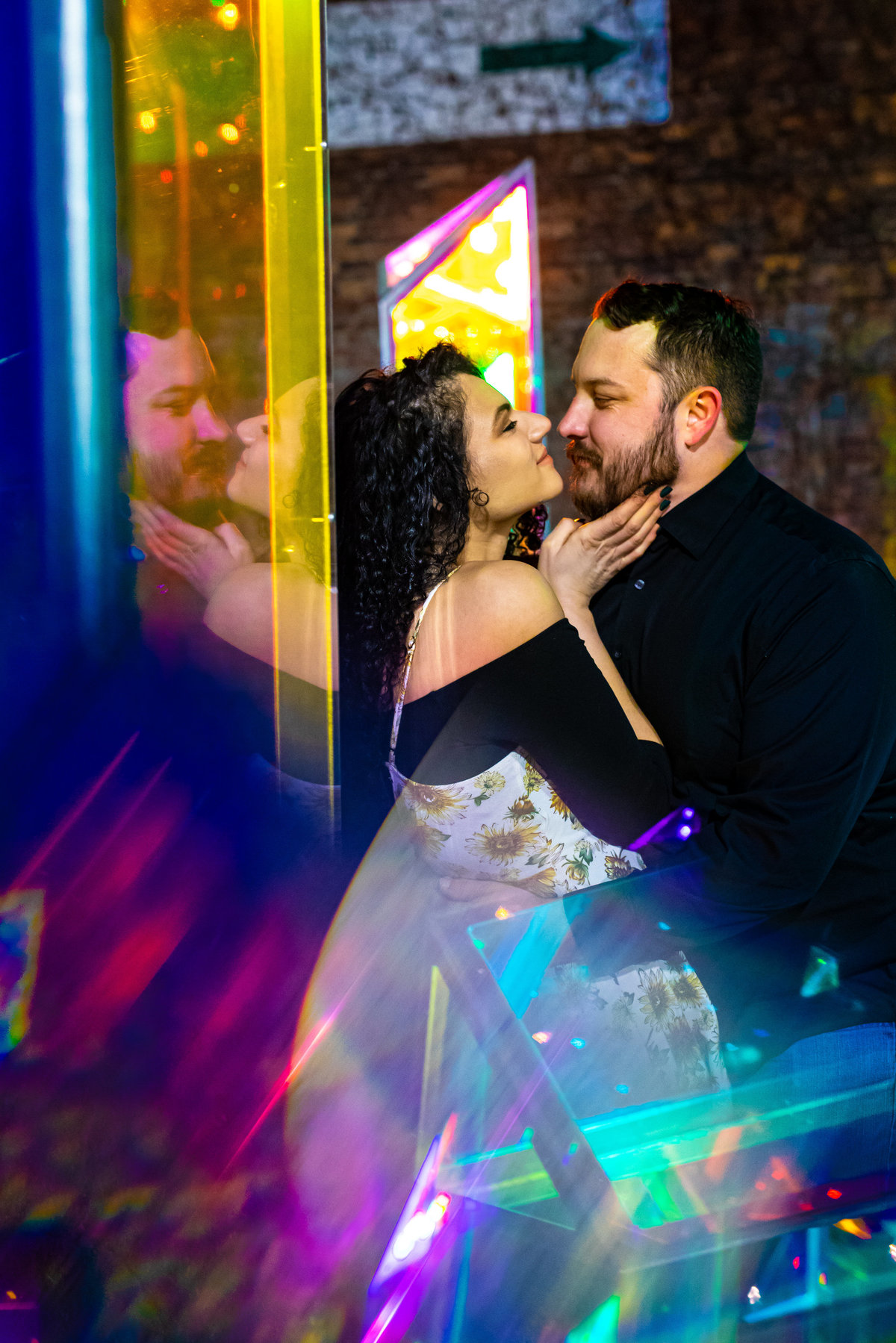 Downtown Pgh Engagement Photographer-9