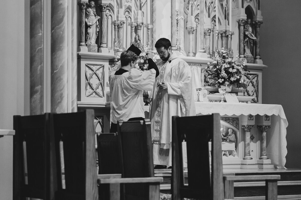 St. Patrick Catholic Church - Columbus, OH wedding11