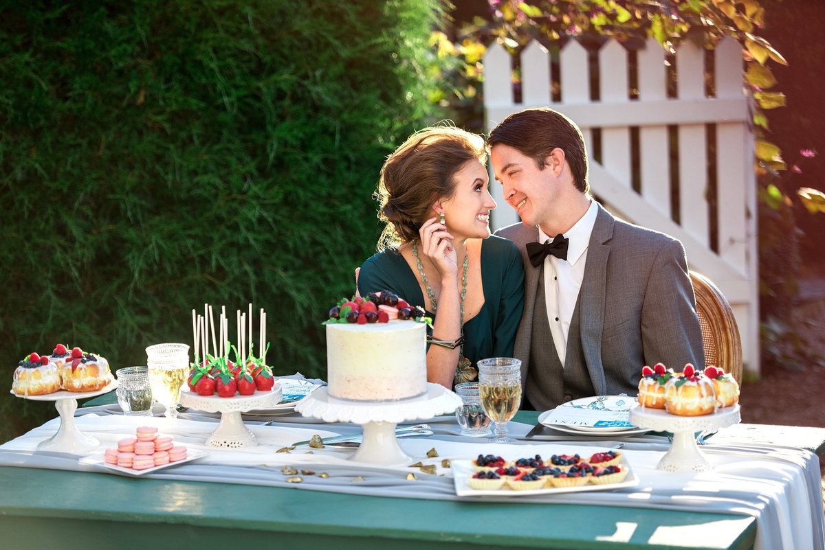 planned proposal at carnton plantation with dessert buffet