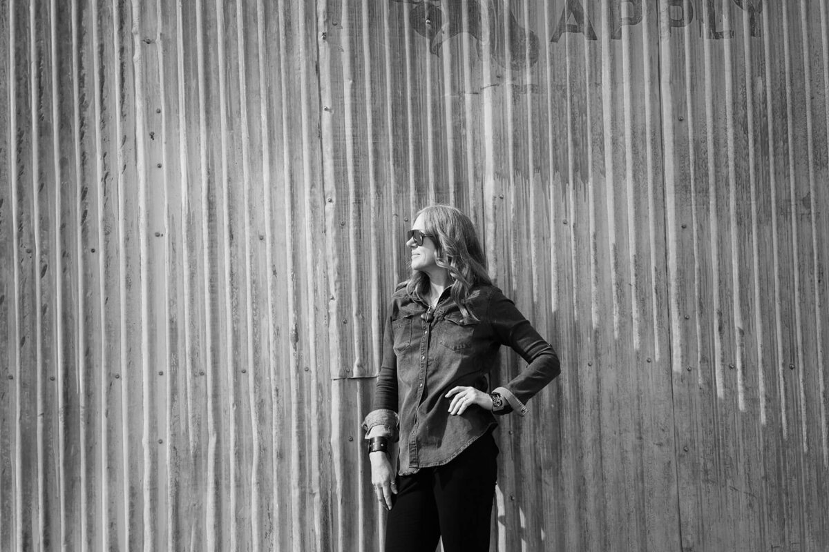 black and white headshot book author in truckee