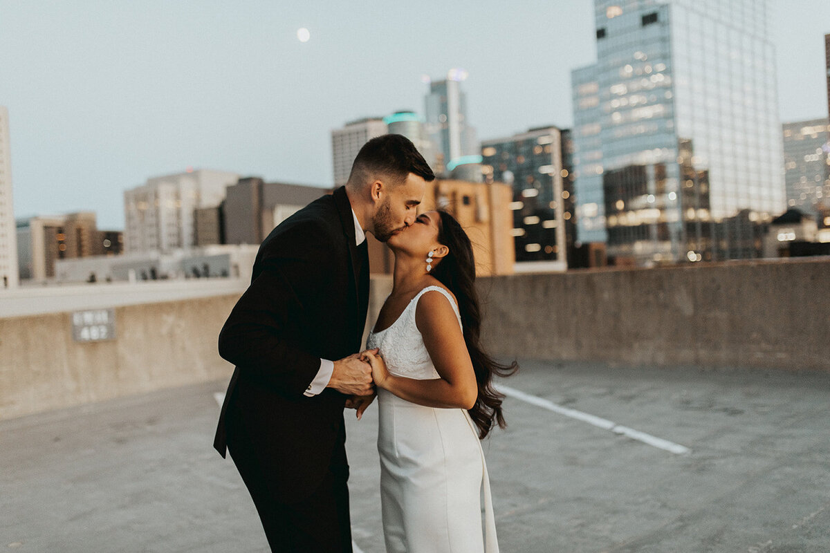 Rooftop-elopement-session-Minnesota-Photography