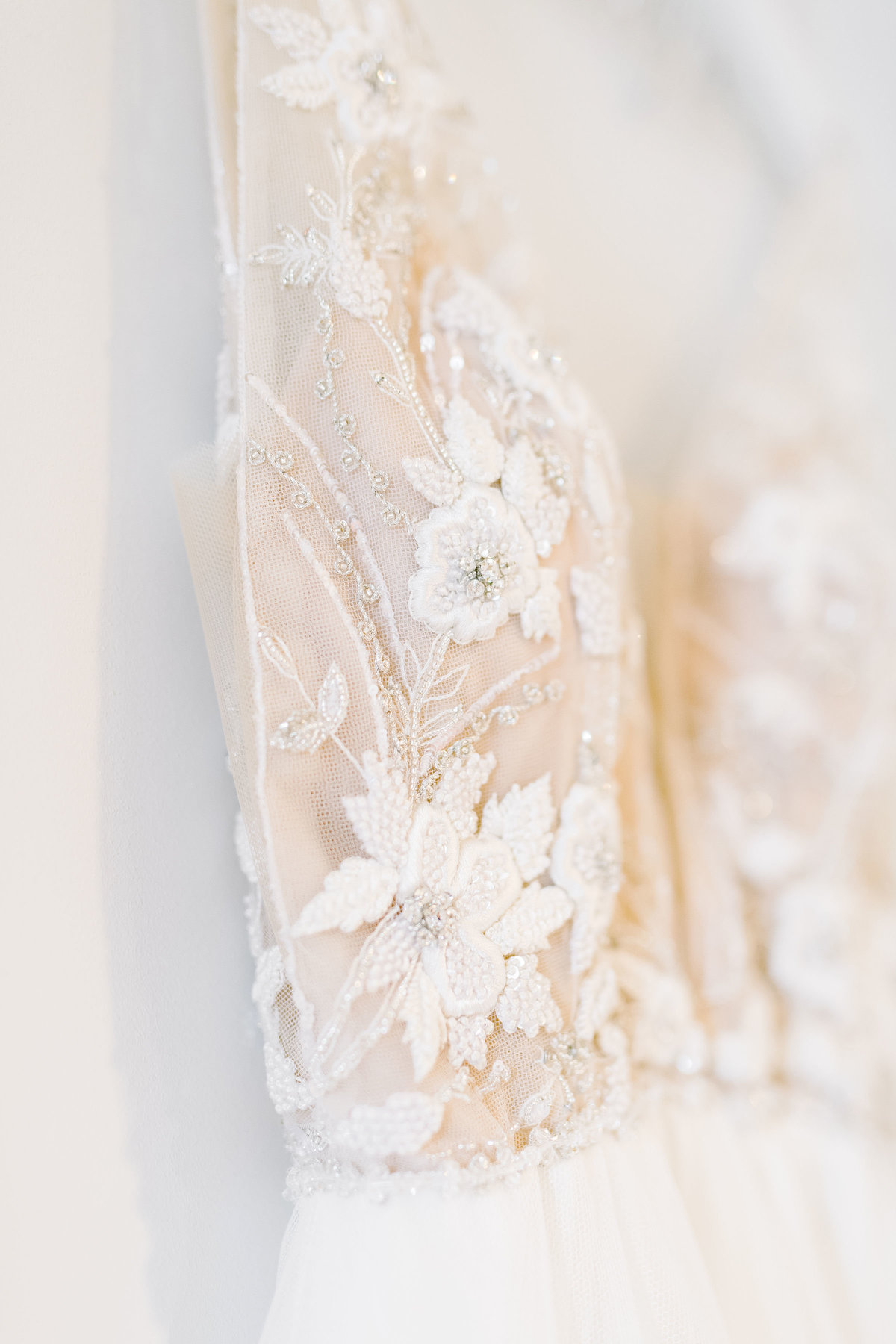 Lace Applique Charleston Wedding Gown