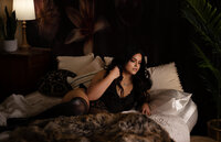 fallback shared on Invalid Date | dark themed boudoir in bedroom  in tulia