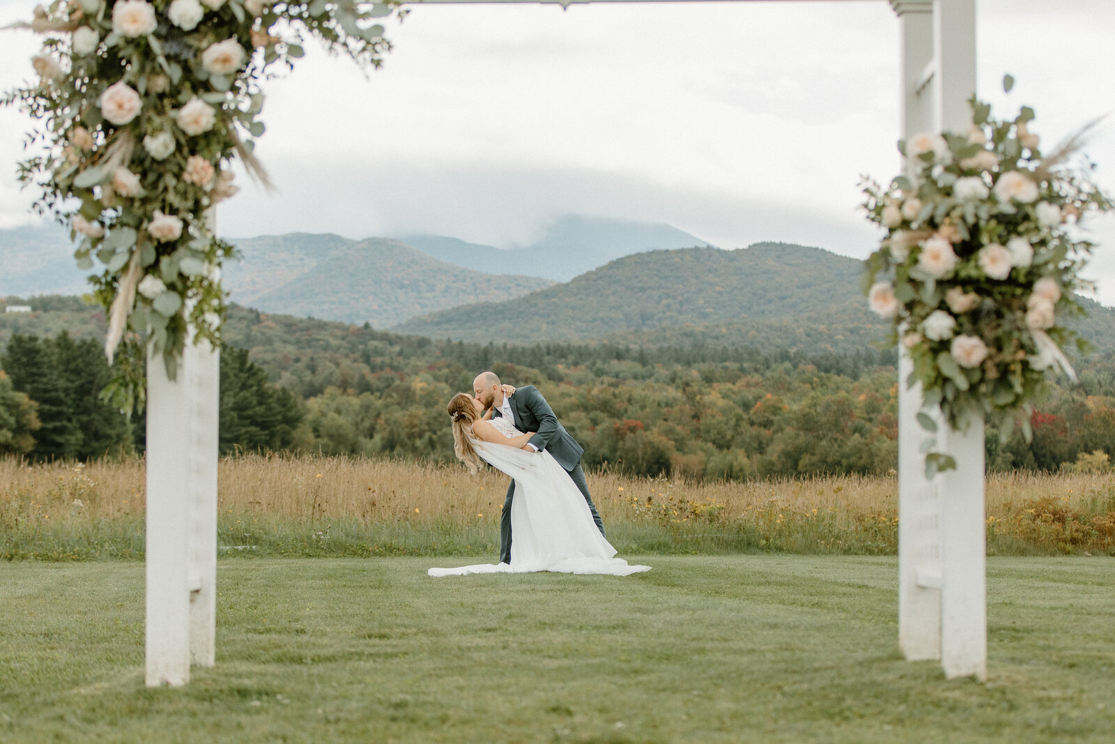 The Barn at Smugglers Notch Boho Wedding (19)