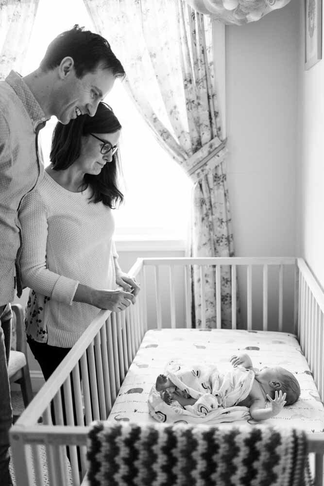 Orange Park in Home Newborn Photography Session by Erin Tetterton Photography