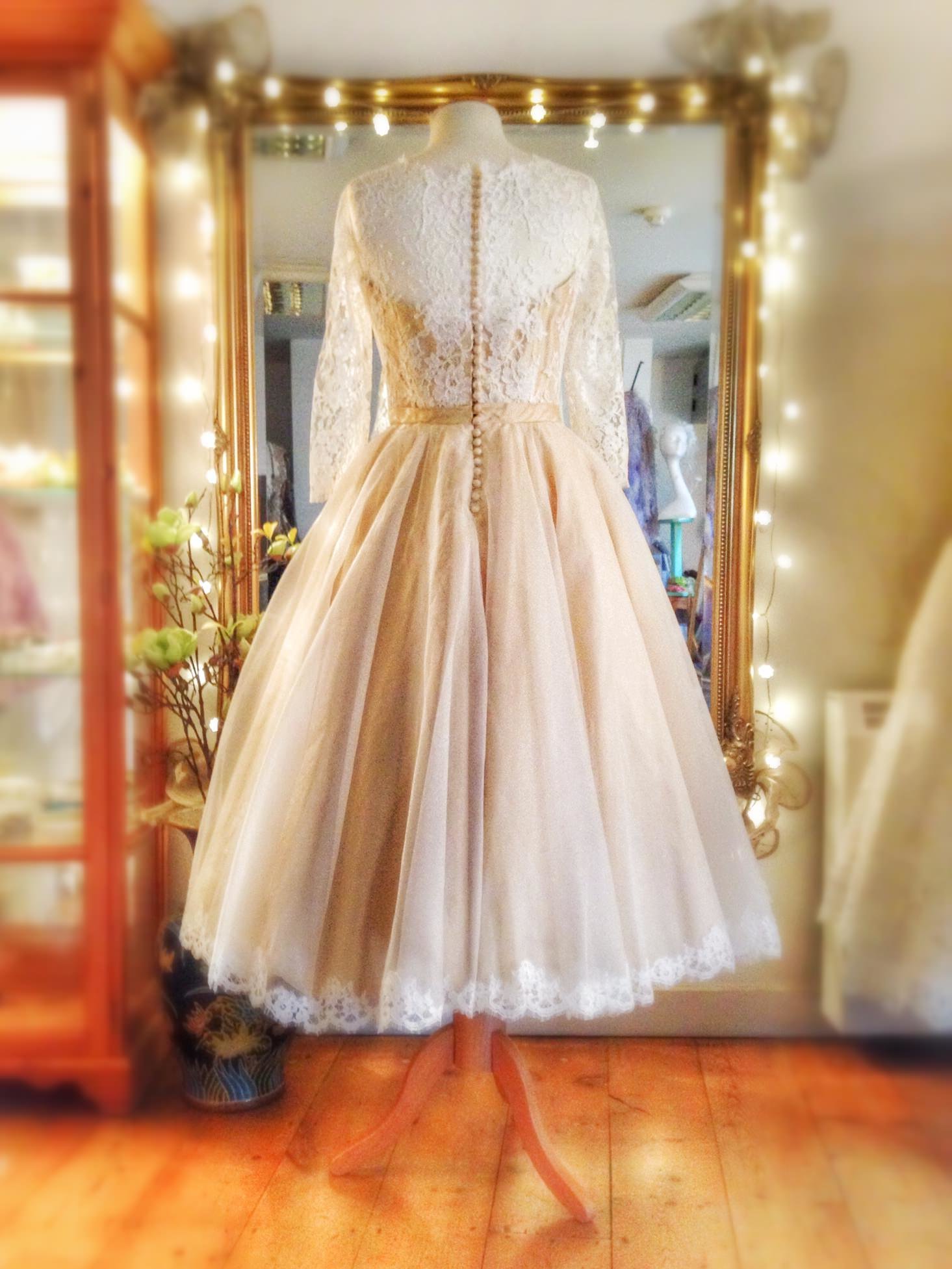 primrose_silk_French_lace_tea_length_wedding_dress (8)