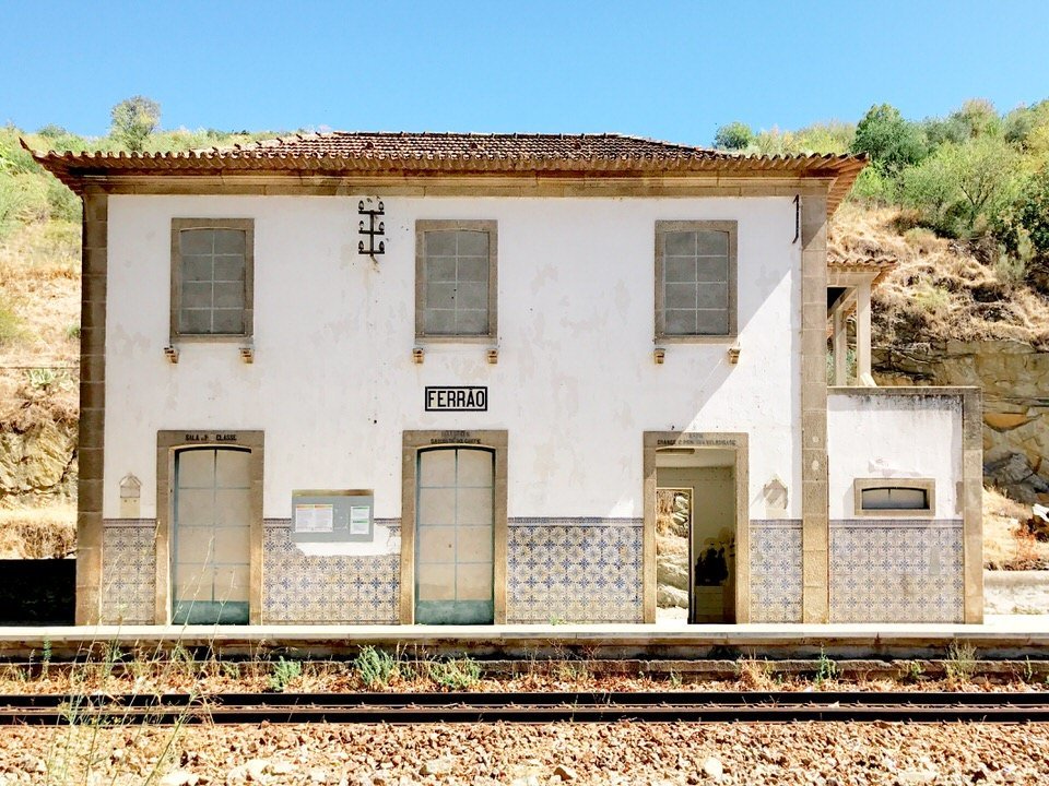 train station in douro valley