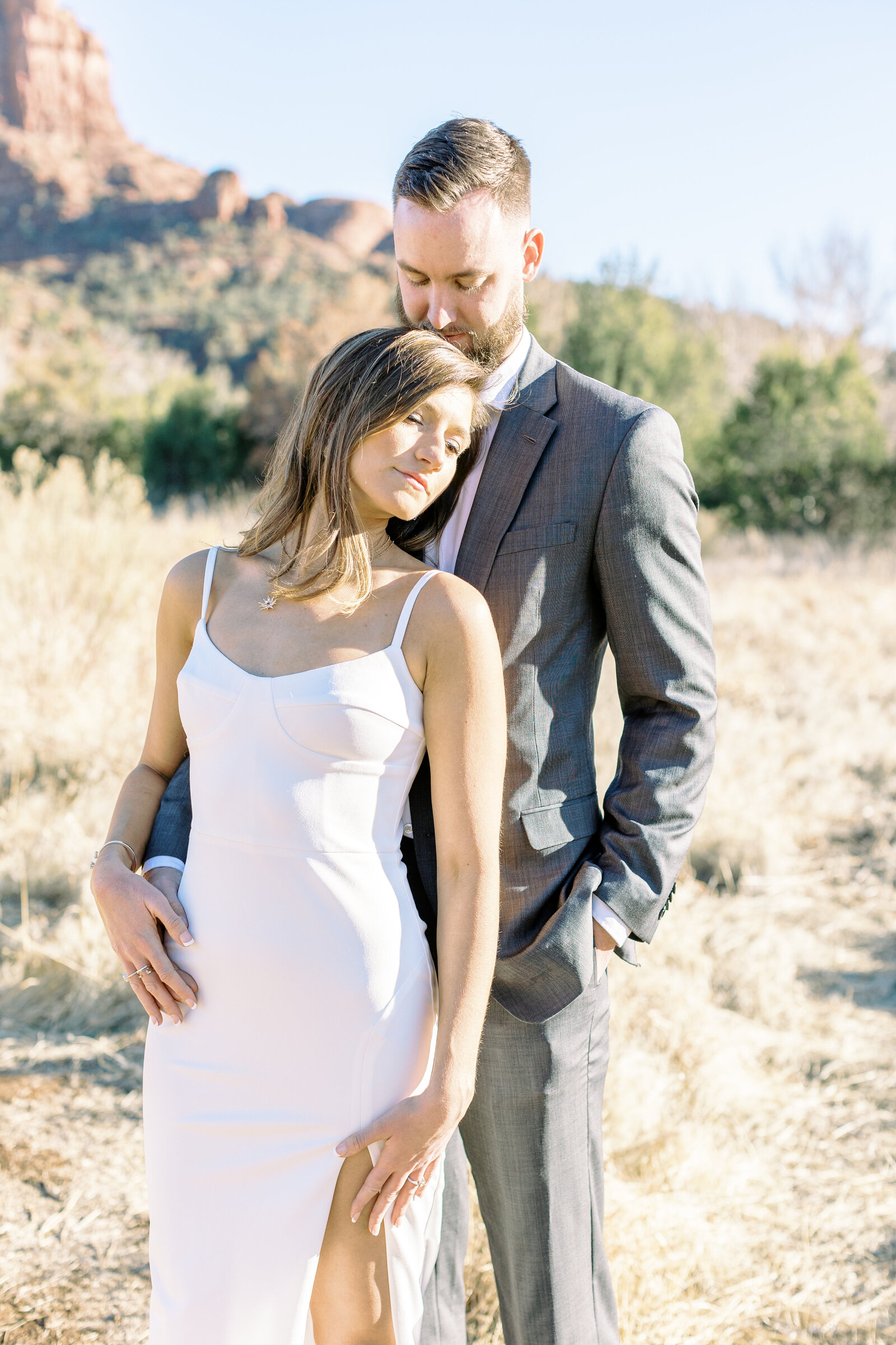 couple in the desert