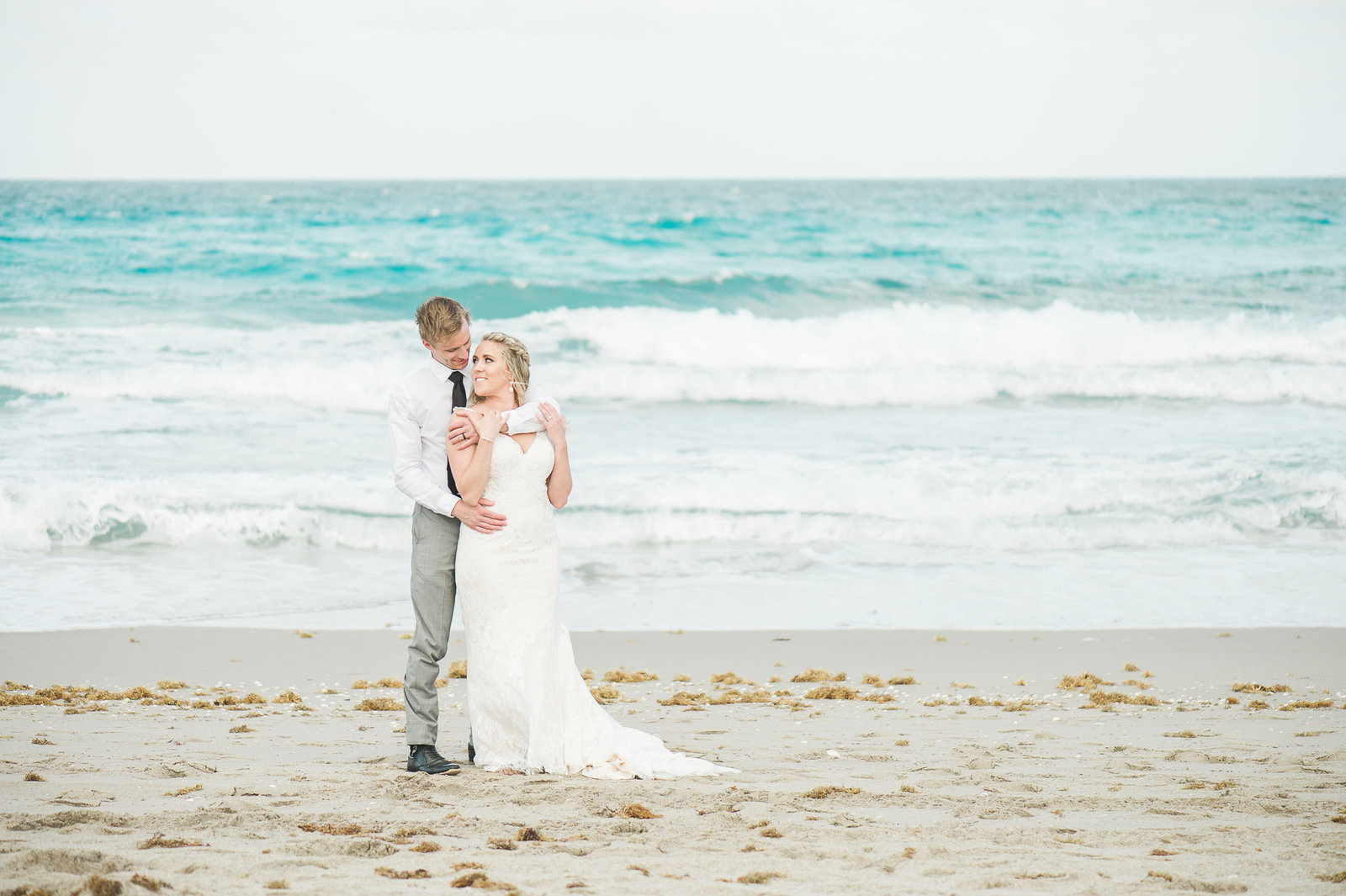 Beach Theme Wedding - Hilton Singer Island Wedding - Palm Beach Wedding Photography by Palm Beach Photography, Inc.