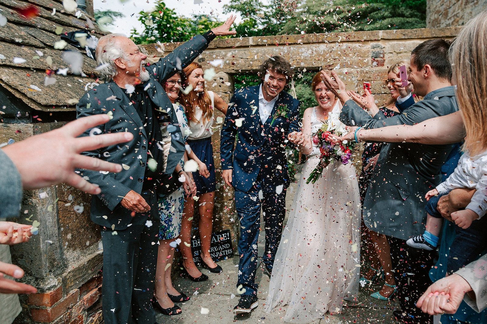 Amy and Ned's Somerset wedding