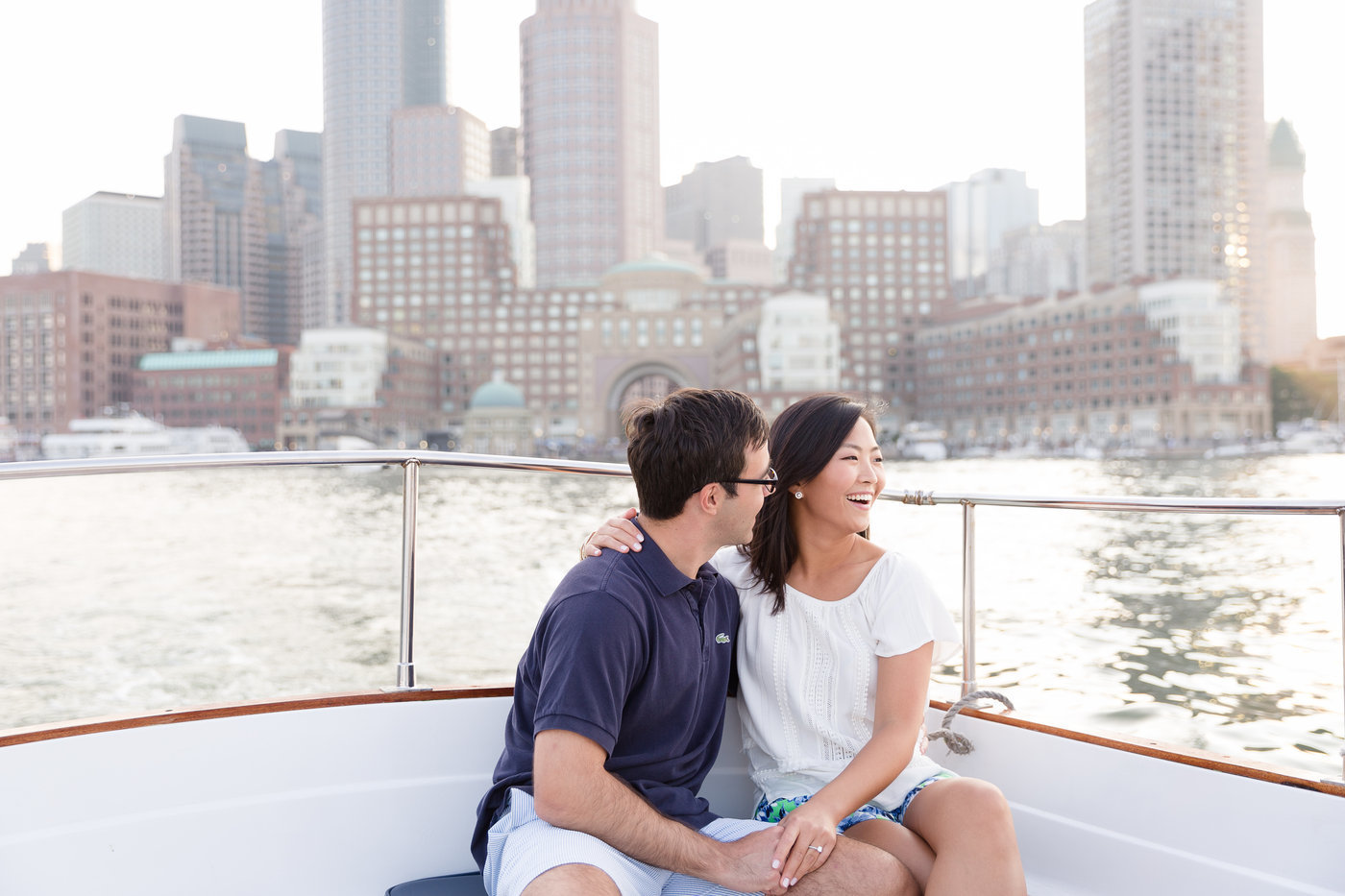 Boston-Harbor-Engagement-Photo