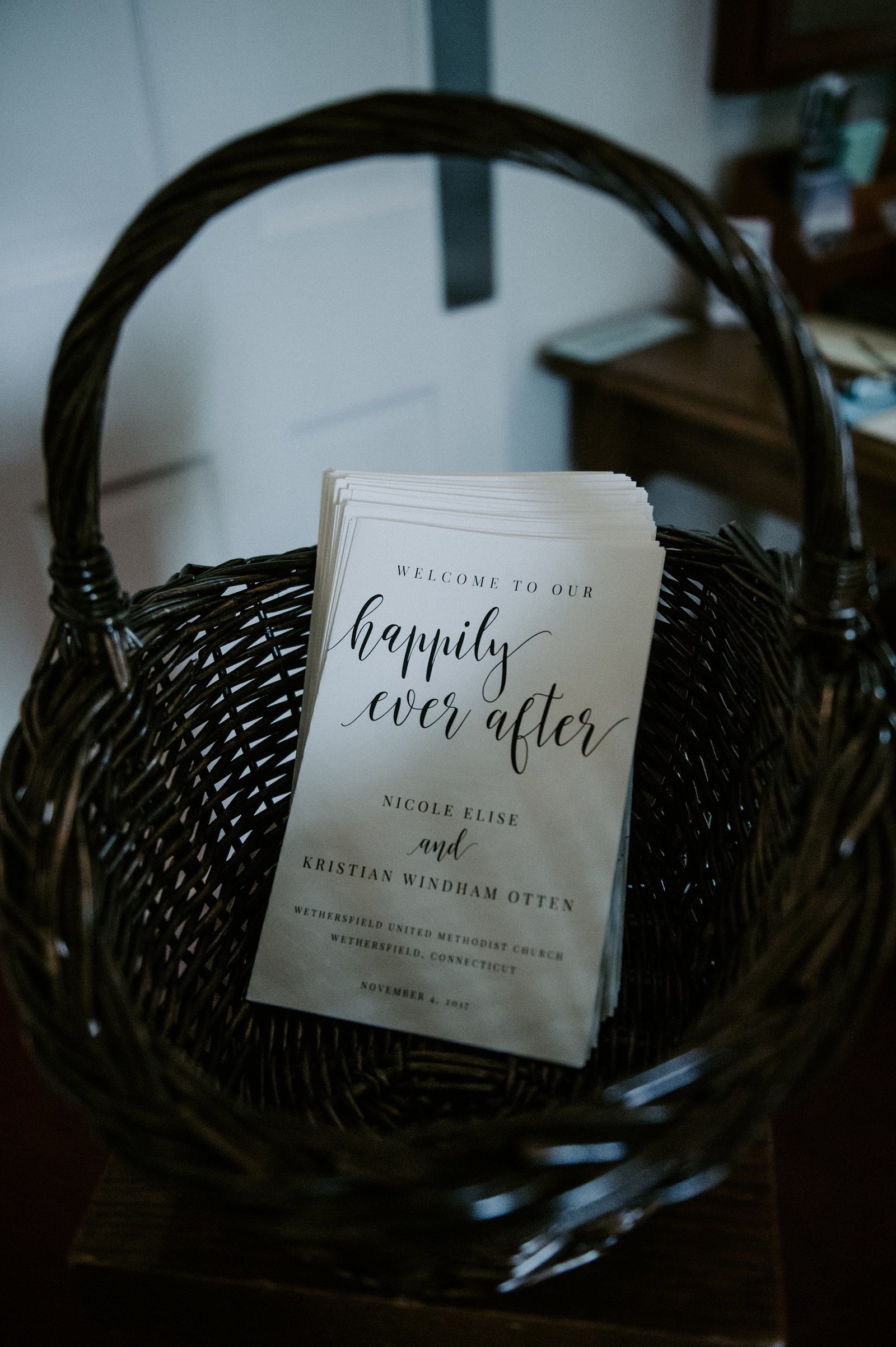 Happily Ever After ceremony programs