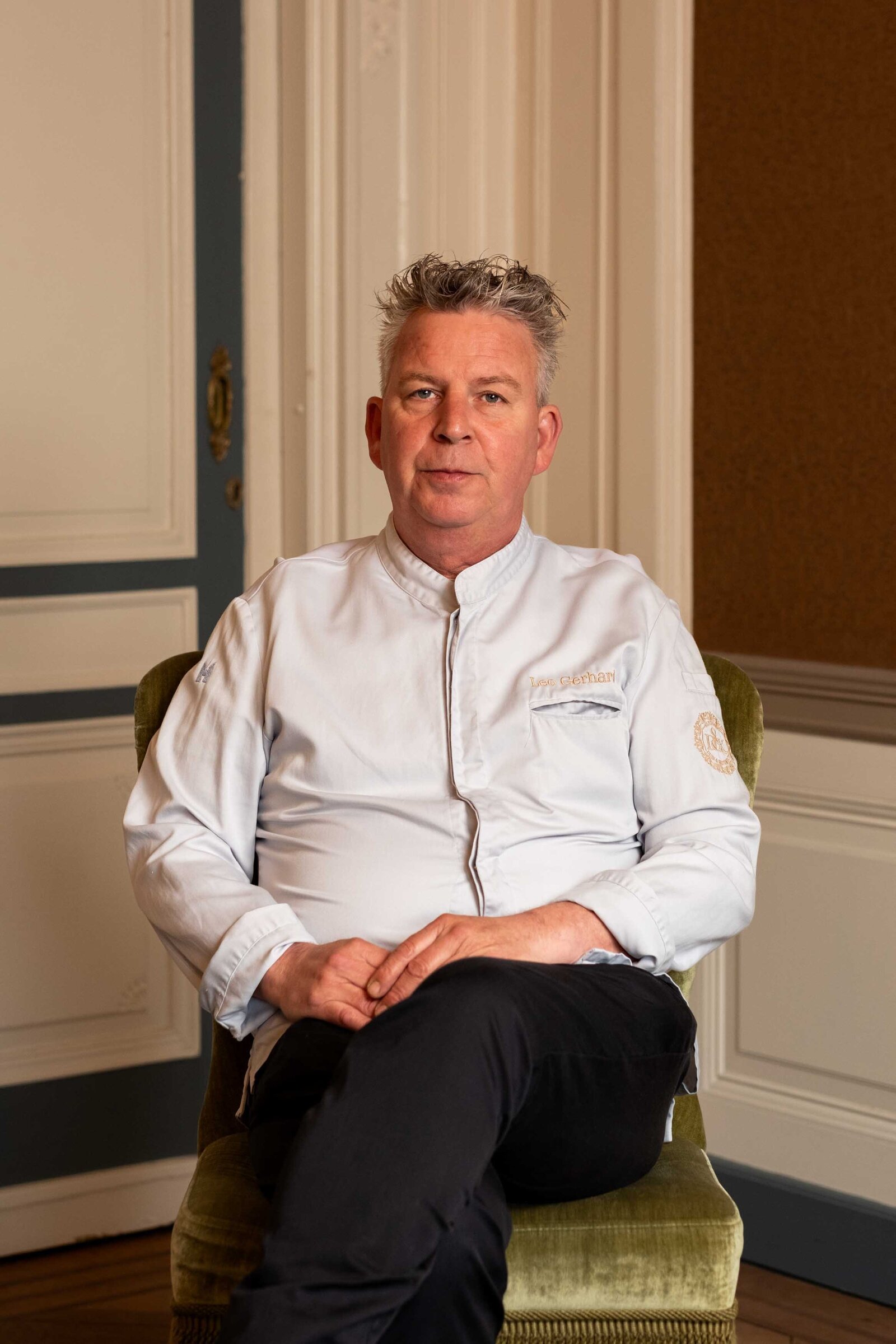 zakelijke portret foto van de chef van een restaurant