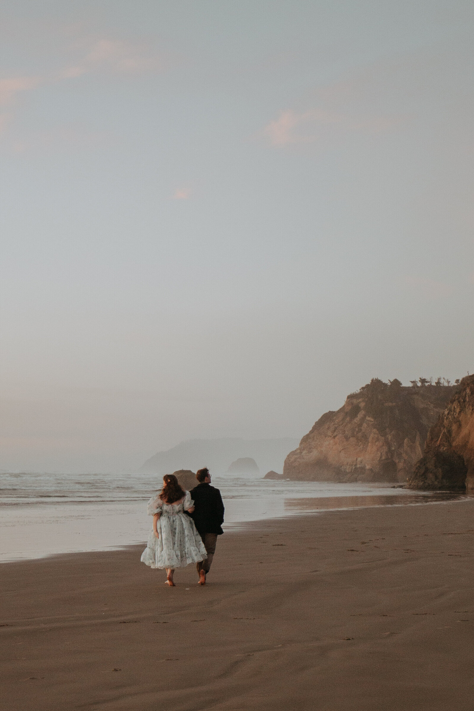 Whimsical Oregon Coast Engagement Shoot-87