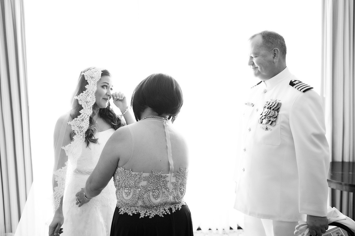 Beautiful Father Daughter Moment on Wedding Day