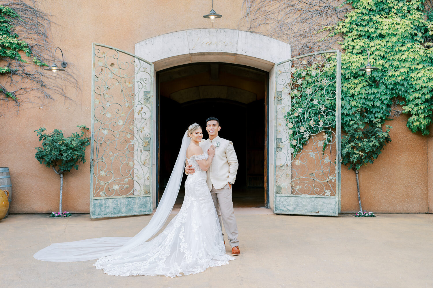 Kseniya and Mark Viansa winery wedding-21