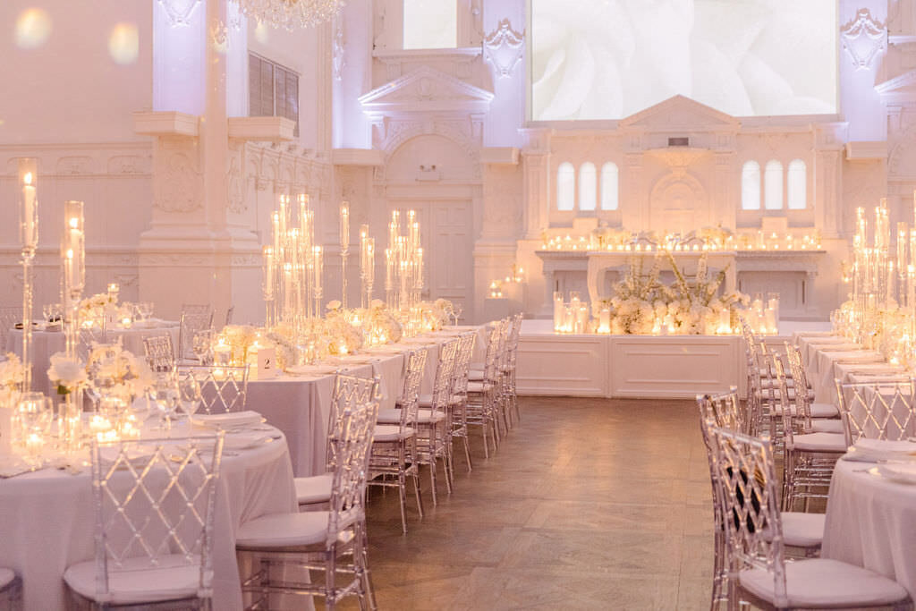 Luxury Maison Principale Montreal wedding decoration | Montreal Luxury wedding photographer