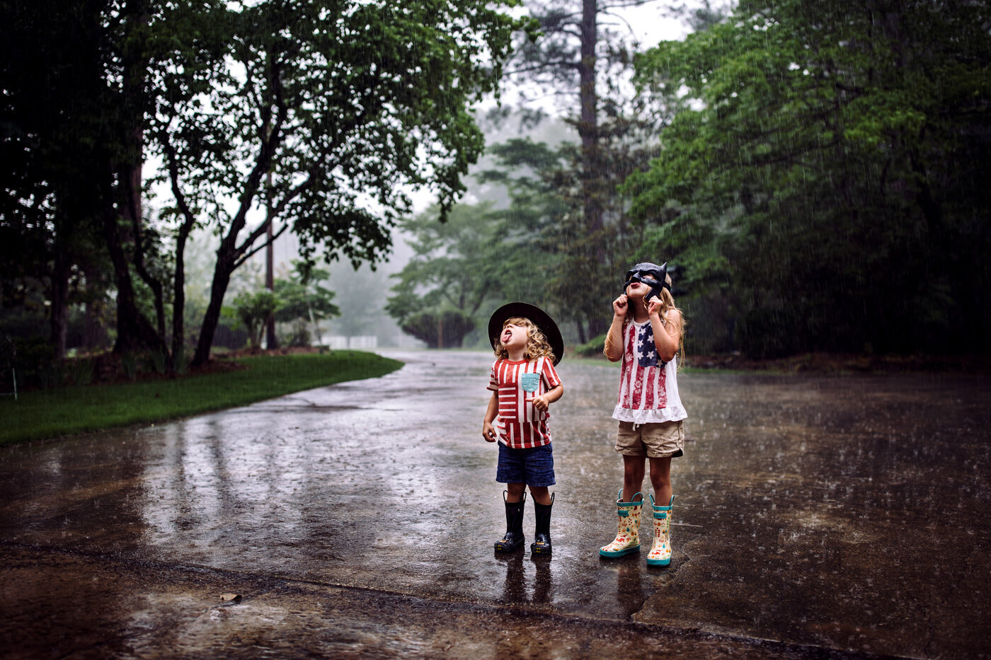family photographer, columbus, ga, atlanta, documentary, photojournalism, kids in rain_7799
