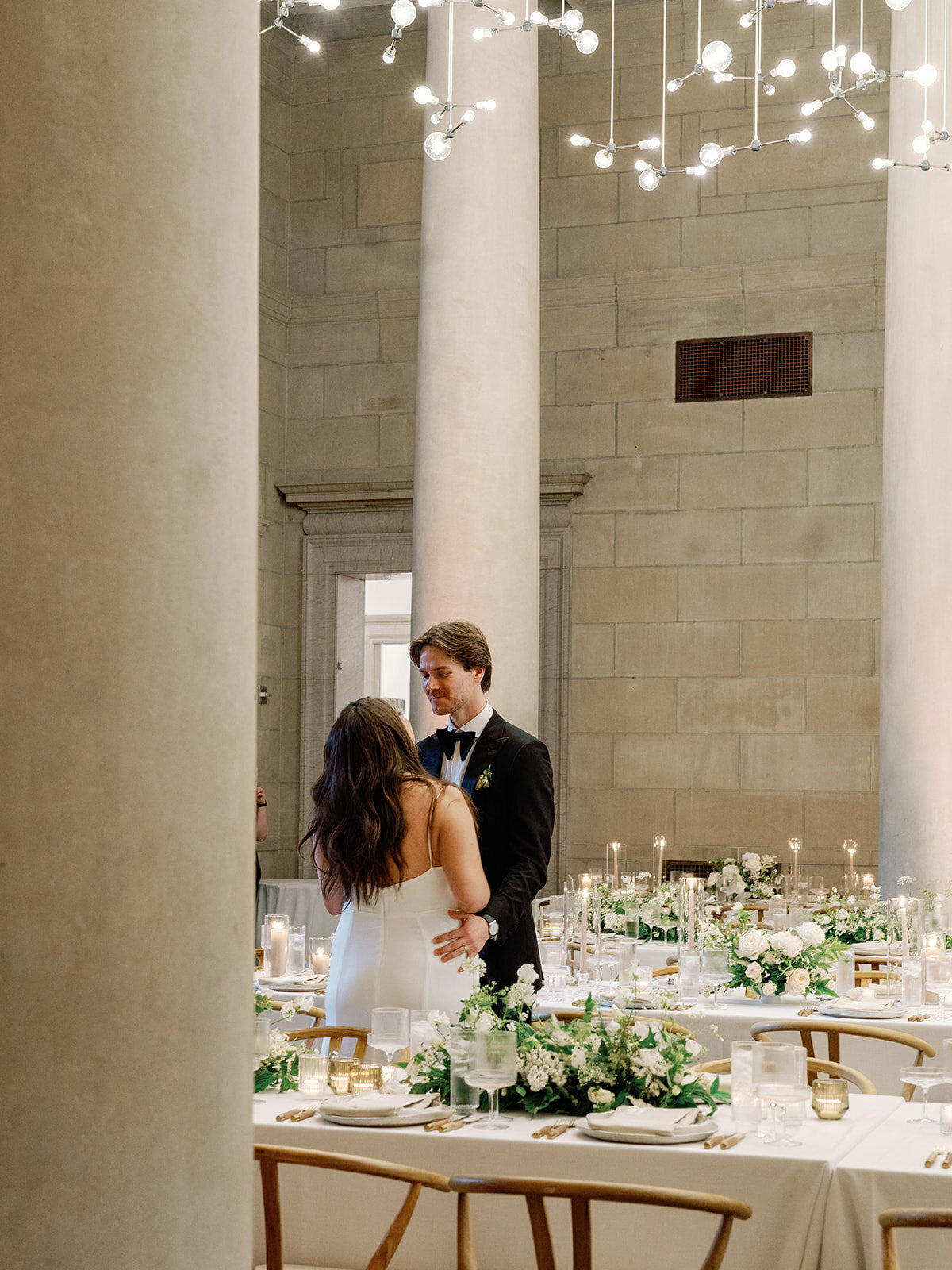 84_Kate Campbell Floral BMA Baltimore Museum of Art Wedding Vibey Reception by Nikki Daskalakis photo