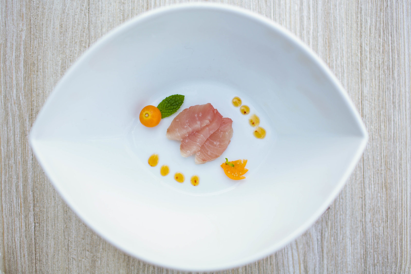 Sashimi is styled and photographed by Charleston food Photographer, Kate Timbers.