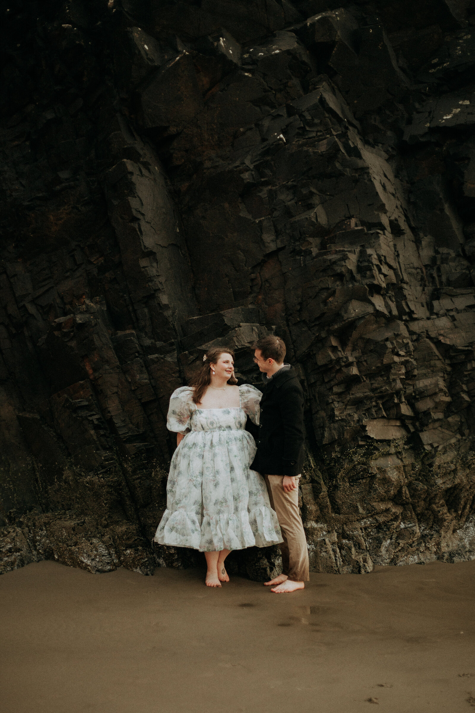 Whimsical Oregon Coast Engagement Shoot-68