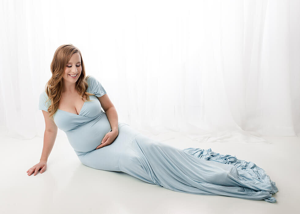 Burlington baby photographer, Clinton Maternity, Maternal photos