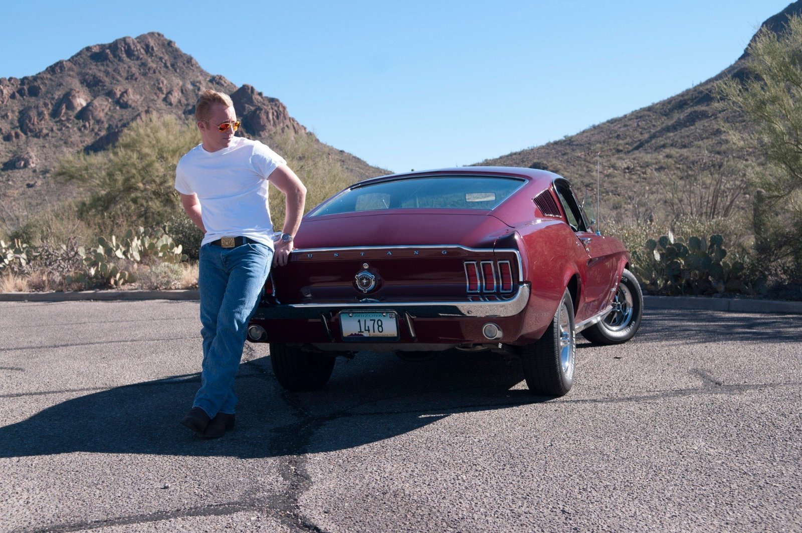 1967 Mustang fastback in the Mountains phoenix portraits