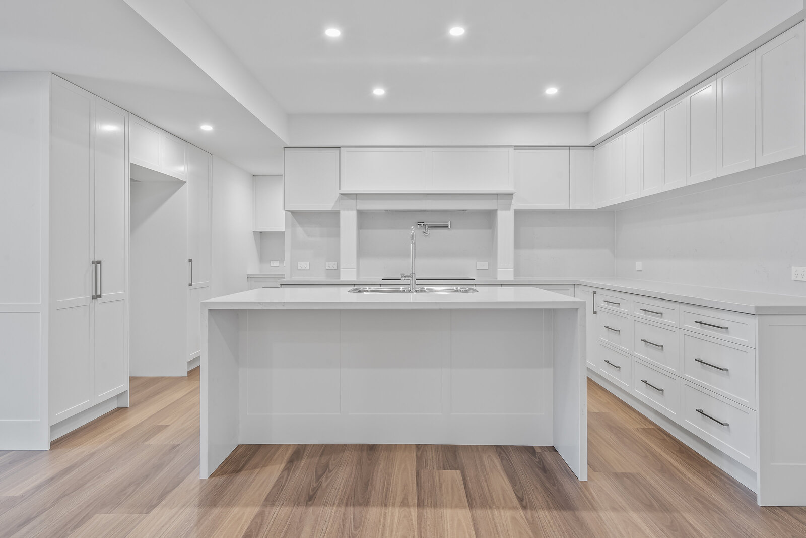 Custom kitchen cabinetry installed by AR Construction in South West VIC