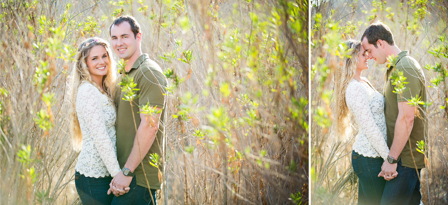 Mission Trails engagement photos beautiful outdoor field