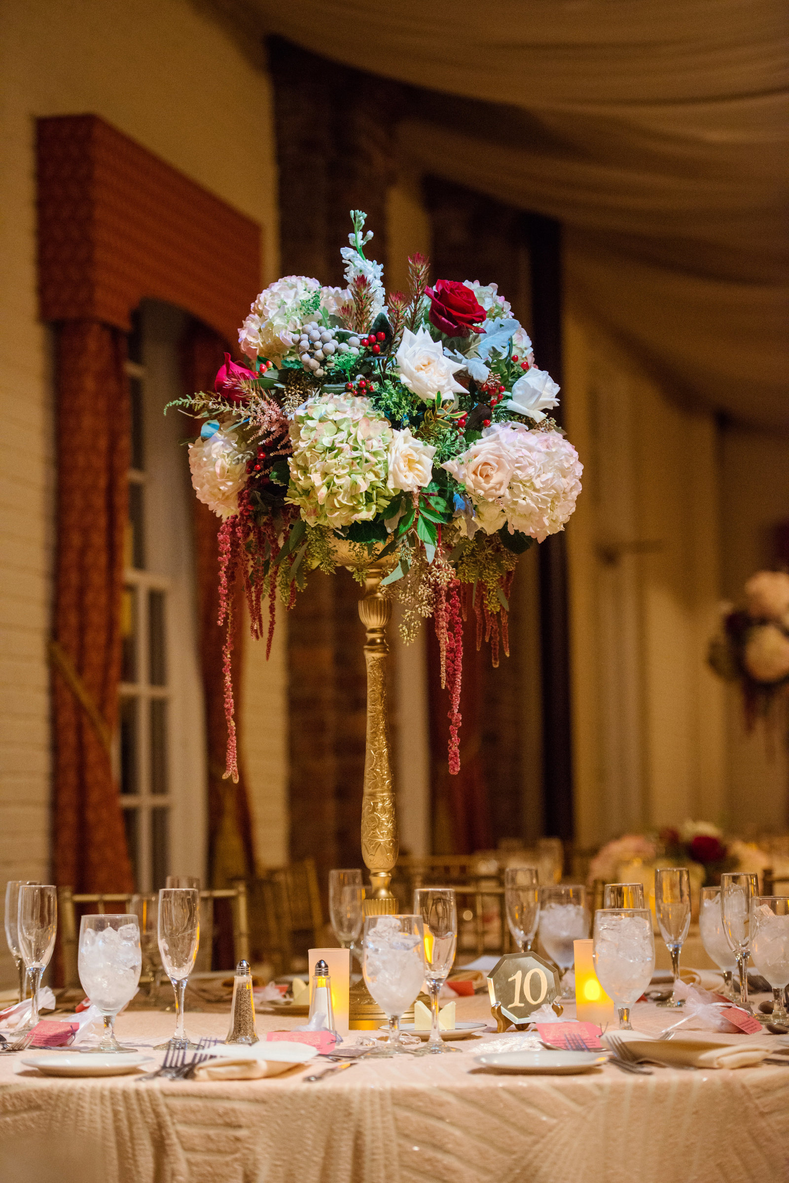 Winter wedding at Coindre Hall