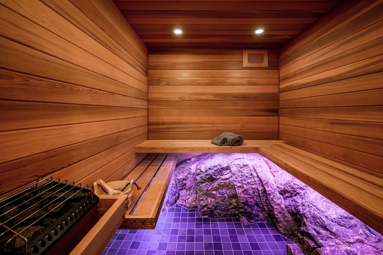 in-home sauna
