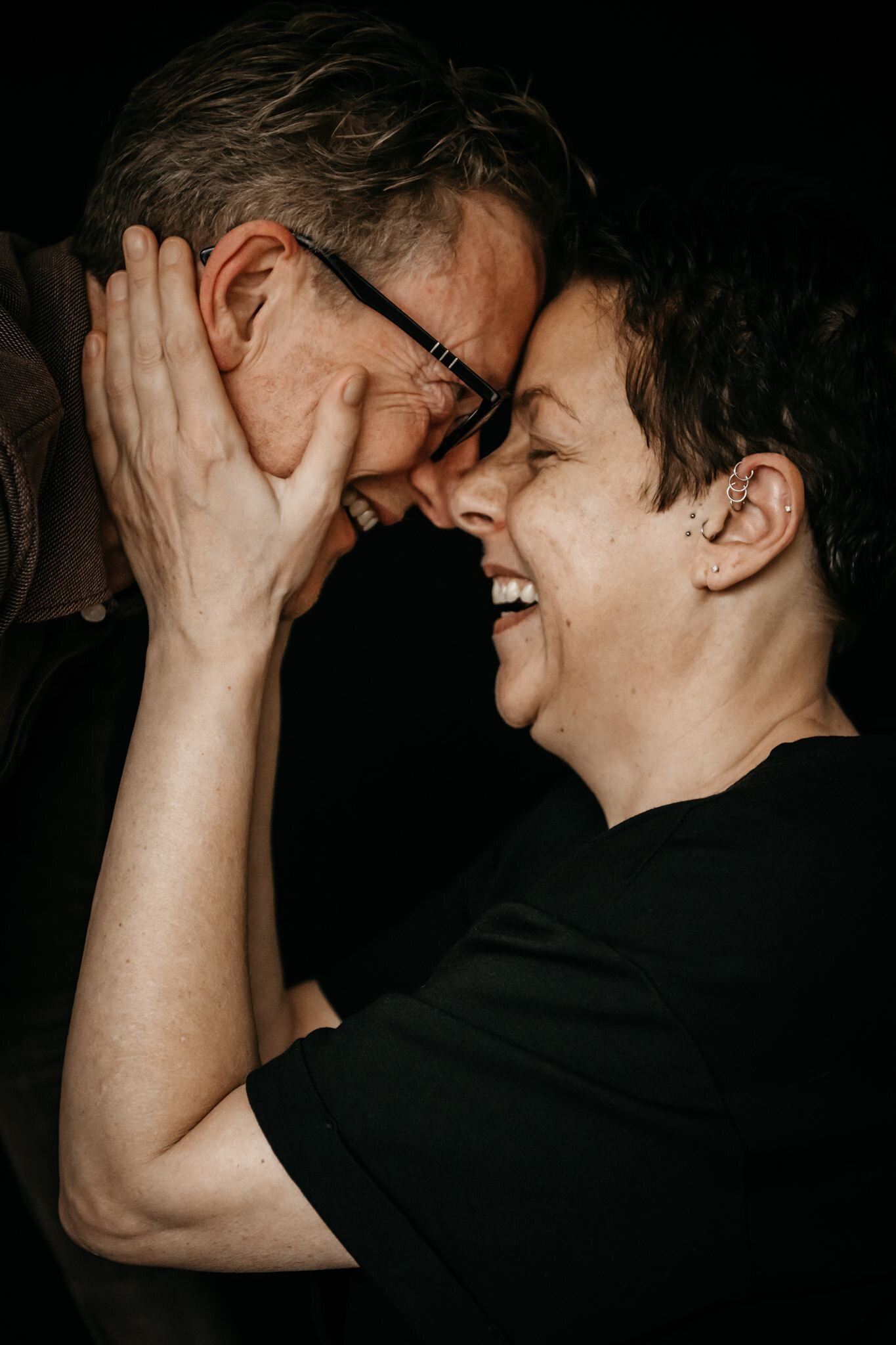 Liefdevol herinneringsportret gemaakt door fotograaf in Nissewaard