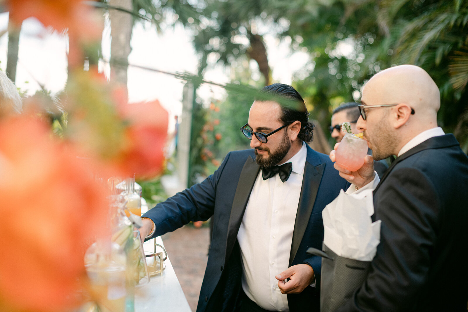 Cocktail Hour at private residence Event on Longboat Key, Florida