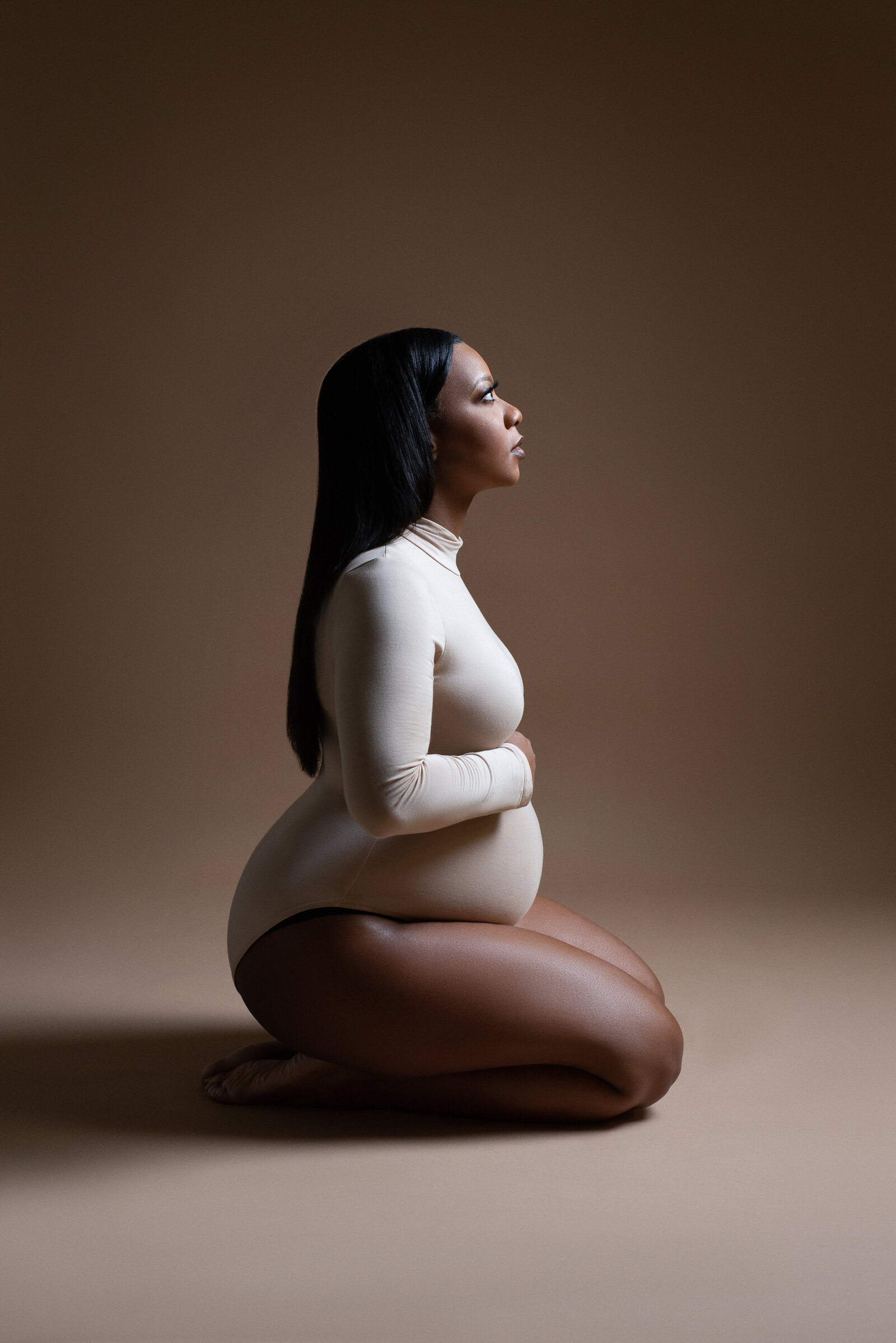Modern Bodysuit Maternity Photo