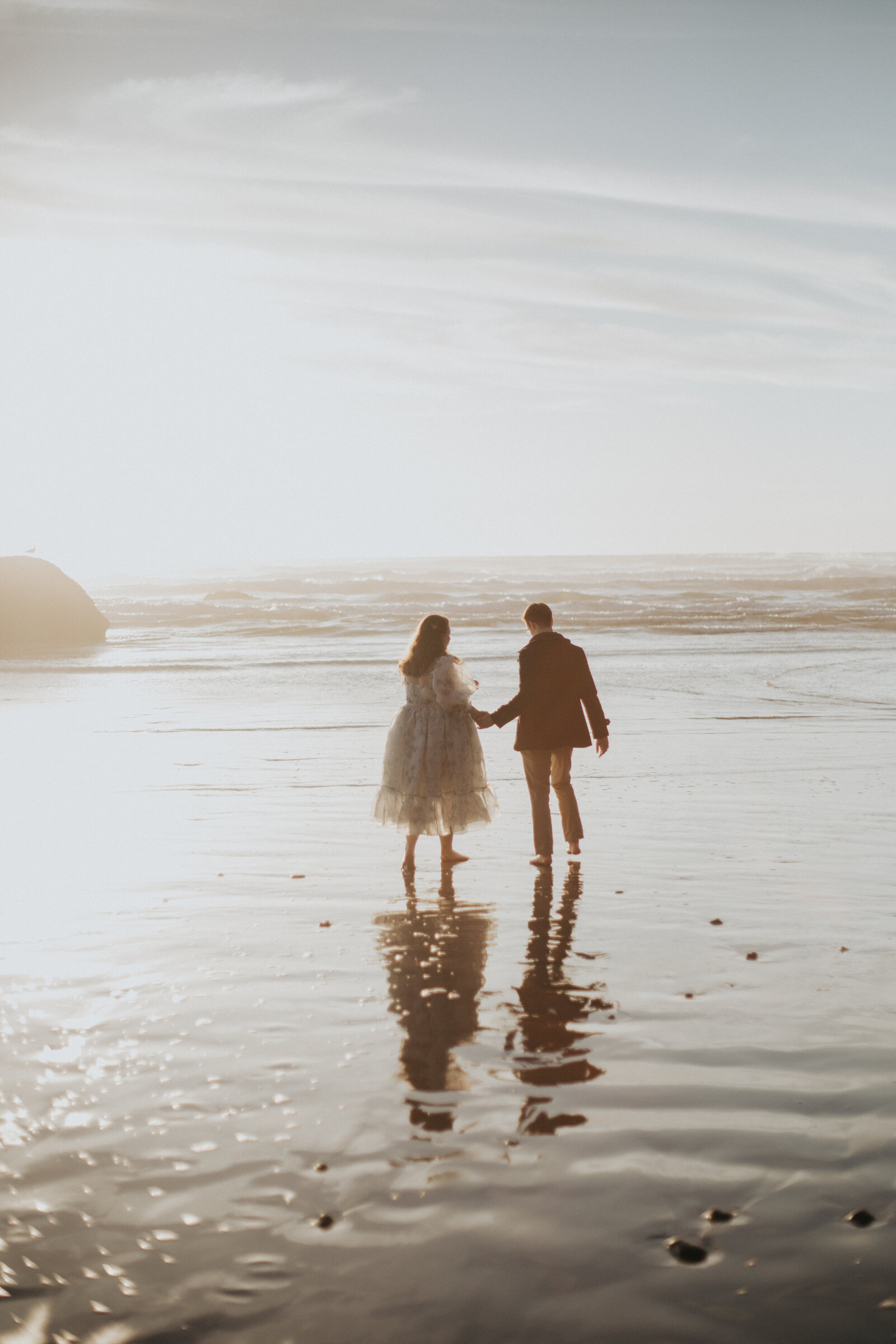 Whimsical Oregon Coast Engagement Shoot-42