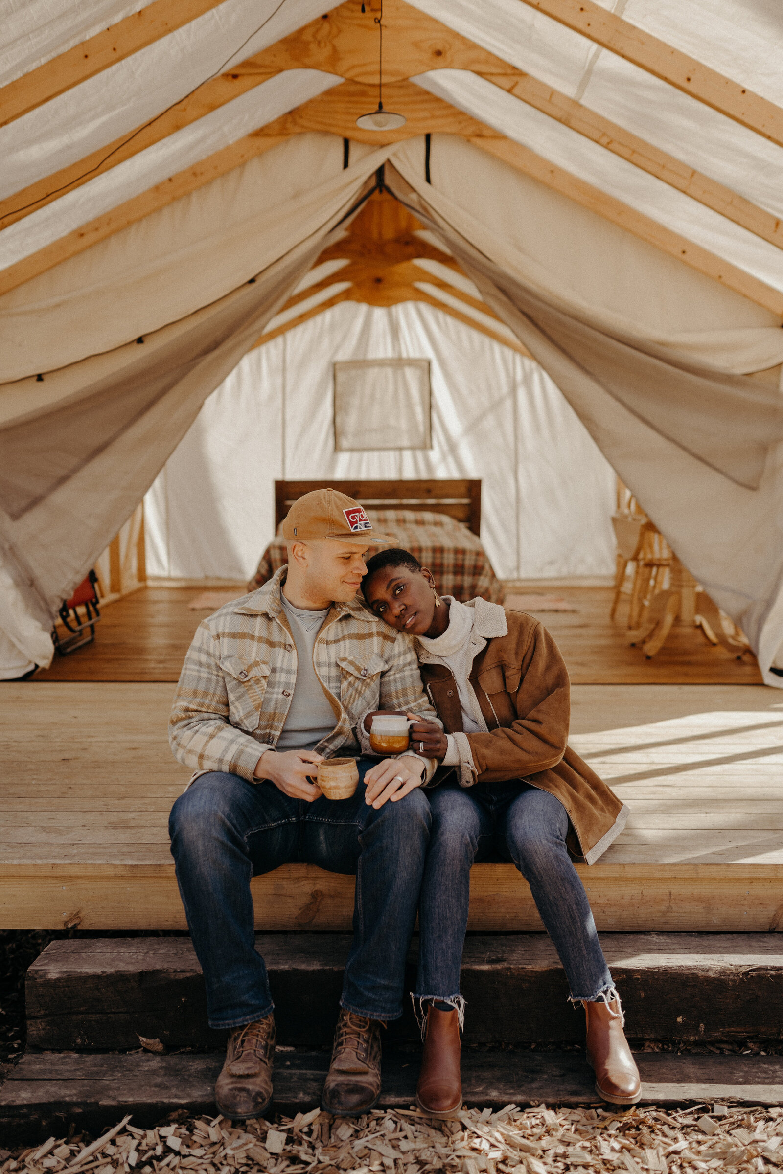 Glamping-Camping-Shenandoah-Mountains-Engagement-Wedding-Photographer-Adventure-2