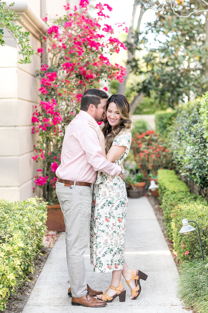 Rachel and Justin Winter Park Engagement session | Rollins College engagement_-3