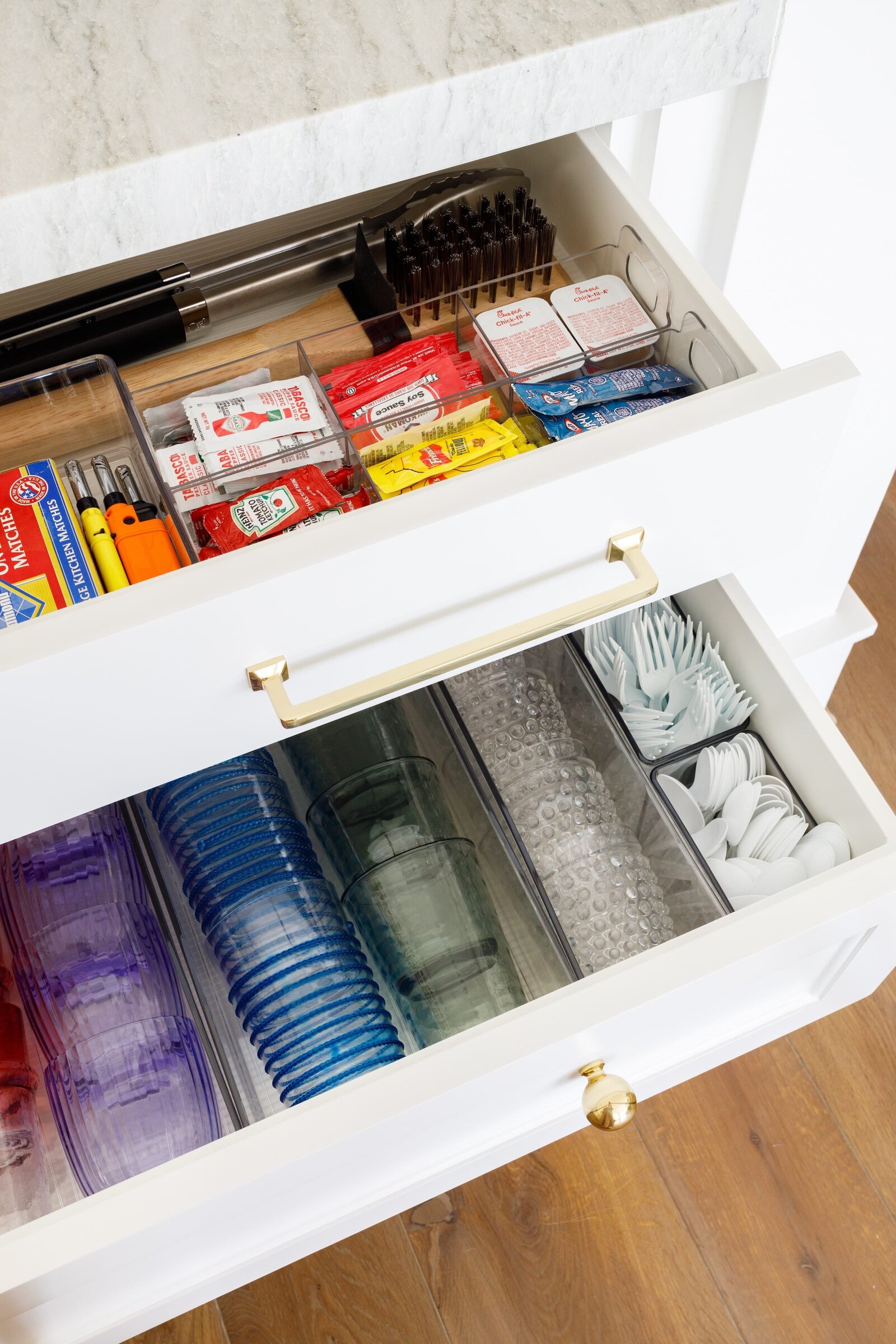vision and hammer kitchen drawer organization