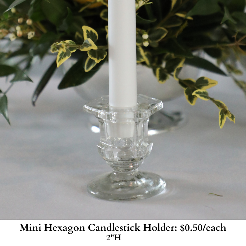 Mini Hexagon Candlestick Holder-280