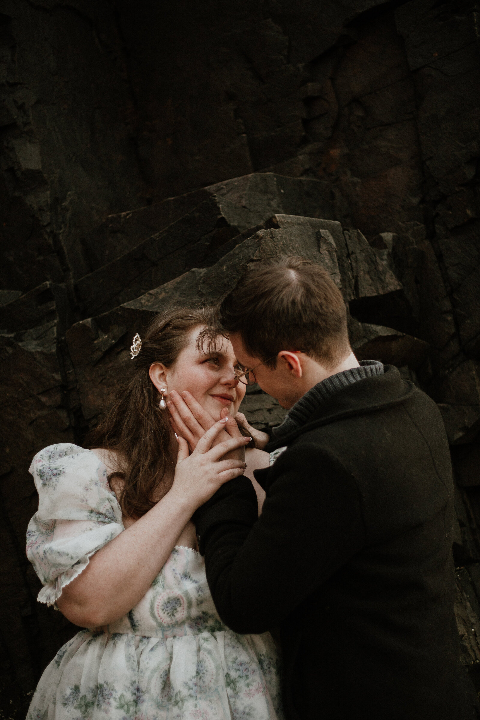 Whimsical Oregon Coast Engagement Shoot-71