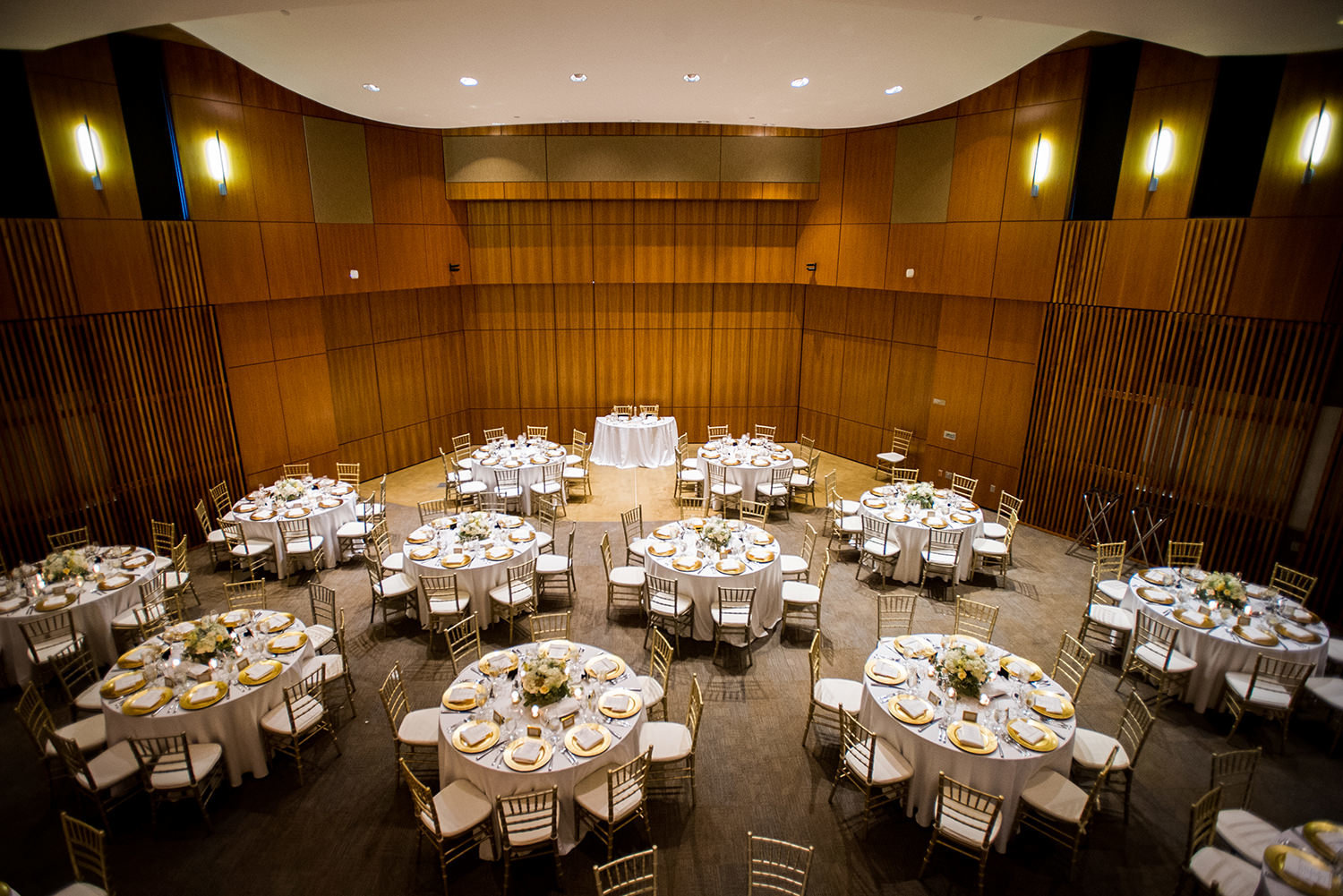 overview of the reception space