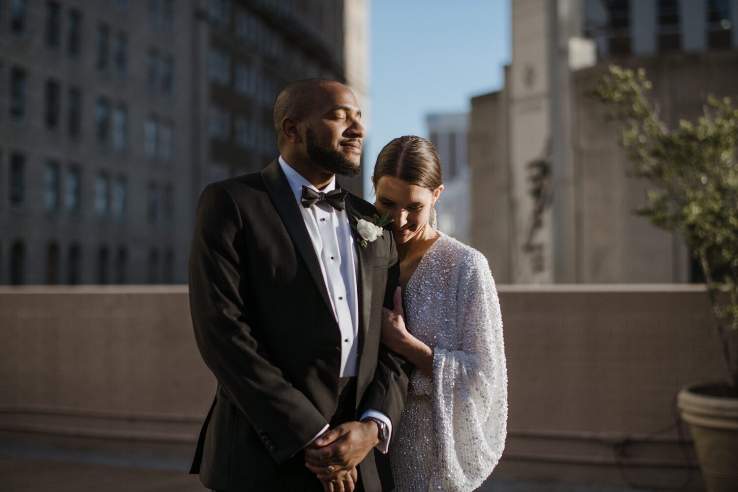 Rooftop Wedding at the Ritz in New Orleans