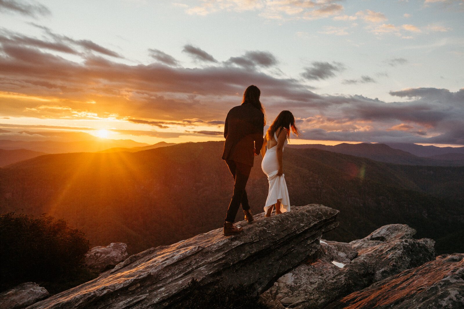 Sunset golden hour by Fun Wedding Photo Video Team