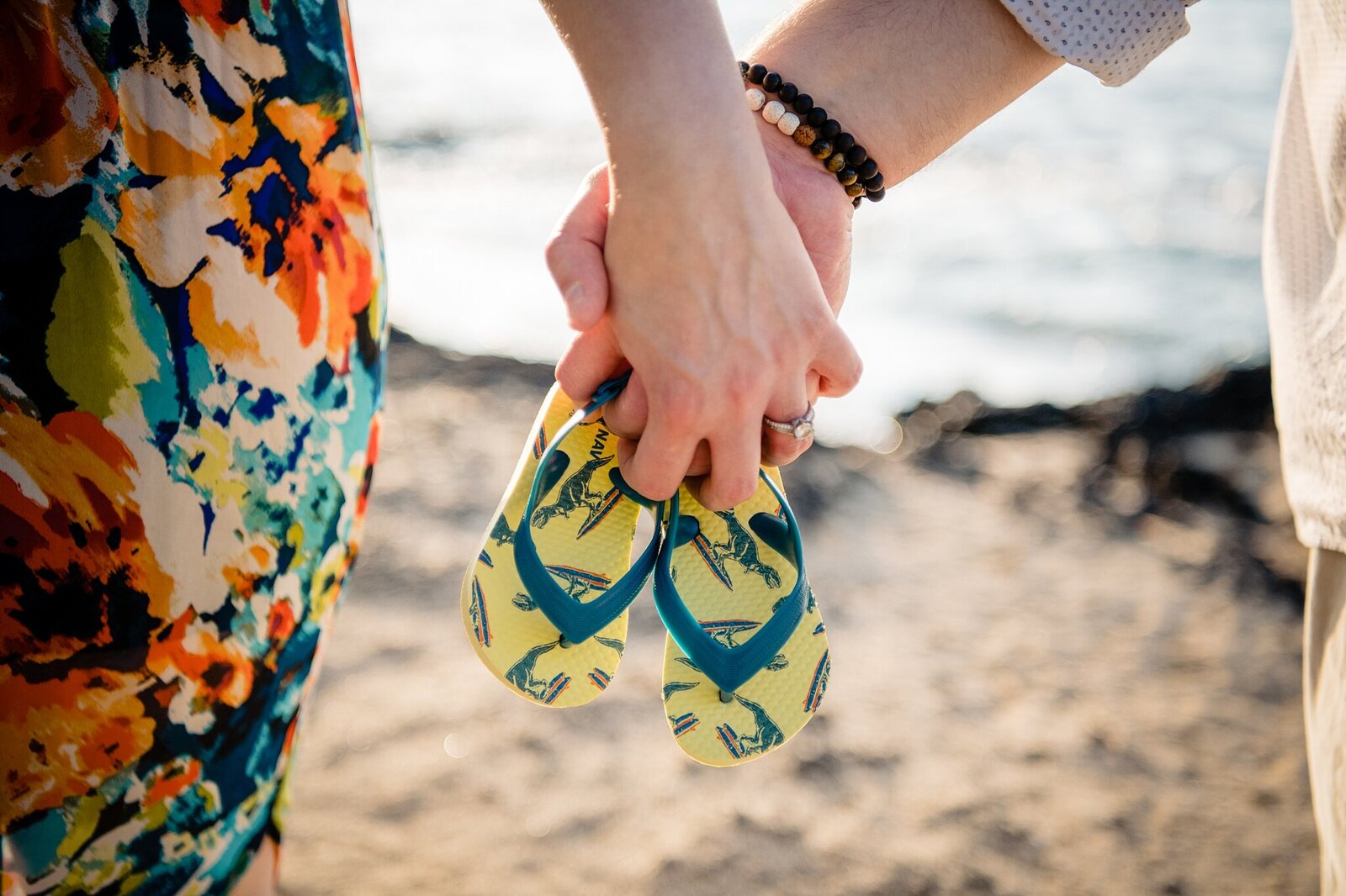 baby slippers during maternity shoot