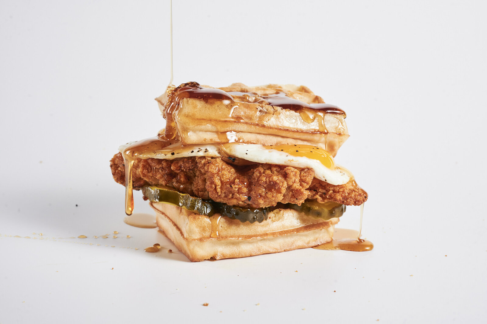 Chicken and Waffles Nextbite Breakfast Sandwiches v1 12225